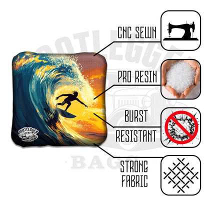 Surfing Cornhole Bags