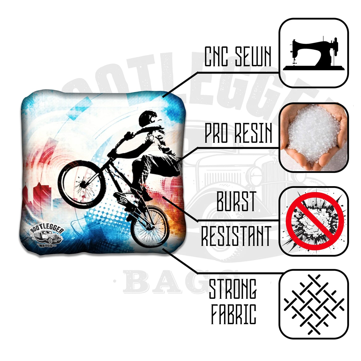 BMX Freestyle Cornhole Bags