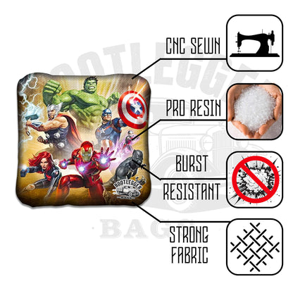 Avengers Fan Art Cornhole Bags