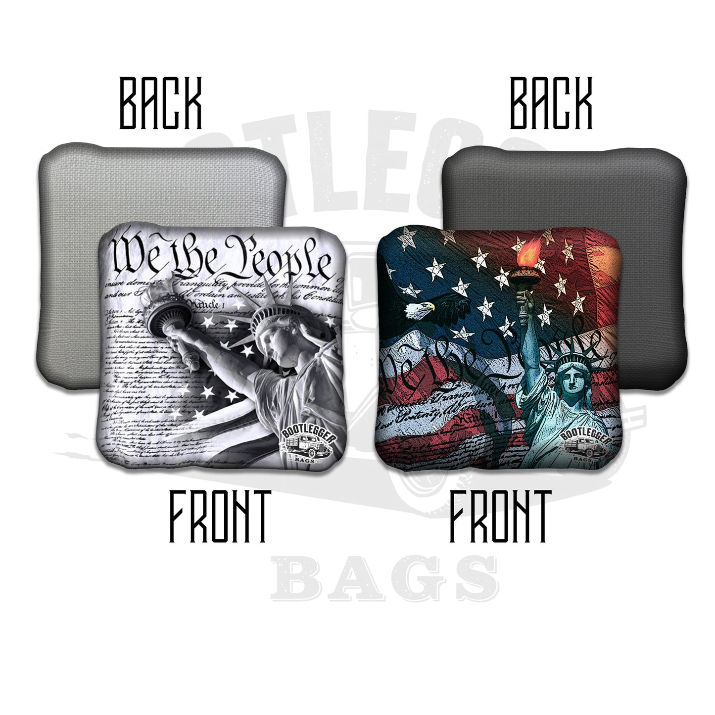 Statue of Liberty We the People Cornhole Bags