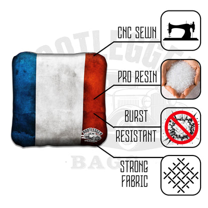 French and American Cornhole Bags
