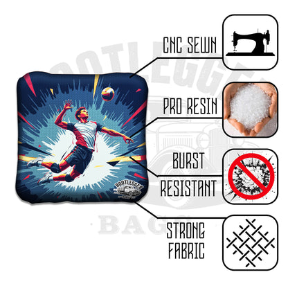 Volleyball Cornhole Bags