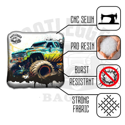 Monster Truck Cornhole Bags