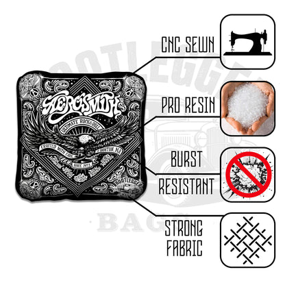 Steven Tyler Aerosmith Fan Art Cornhole Bags