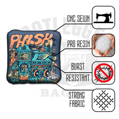 Phish Fan Art Cornhole Bags