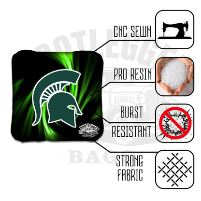 MSU Throwback Cornhole Bags