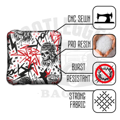 Alternative Rock Cornhole Bags