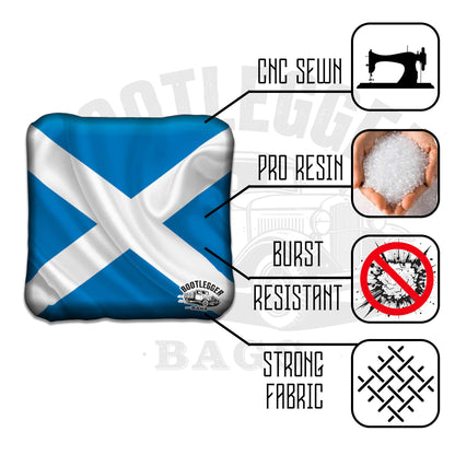 Scottish Flag Cornhole Bags