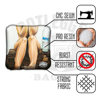 Grey Goose Fan Art Cornhole Bags