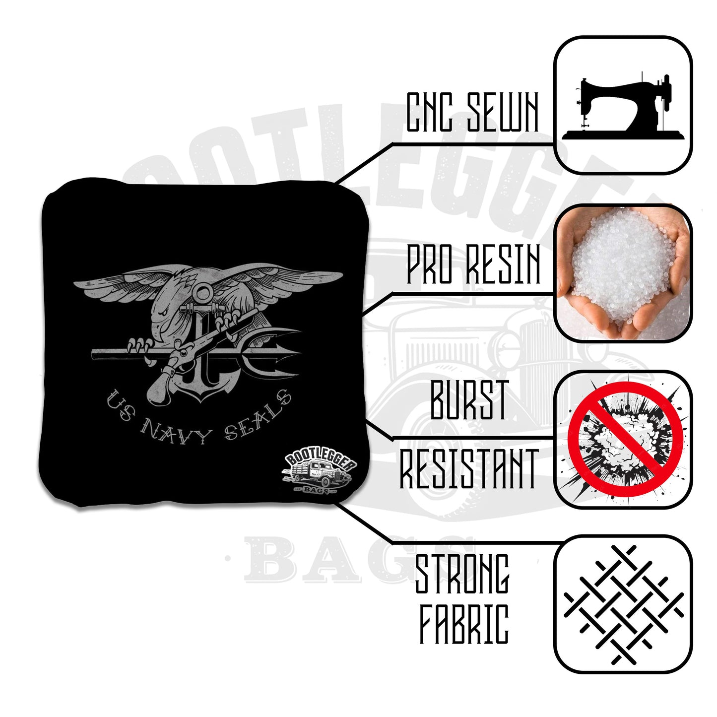 Navy SEALs Cornhole Bags