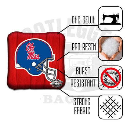 Ole Miss Cornhole Bags