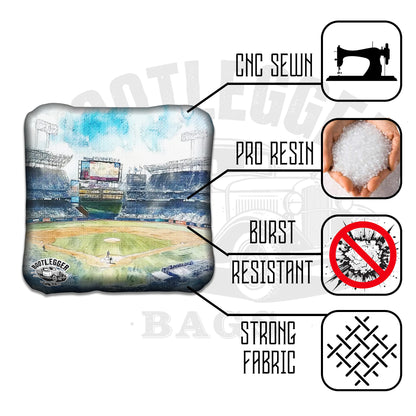 New York Yankees Fan Art Cornhole Bags