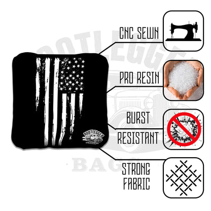 American Flag and Eagle Cornhole Bags