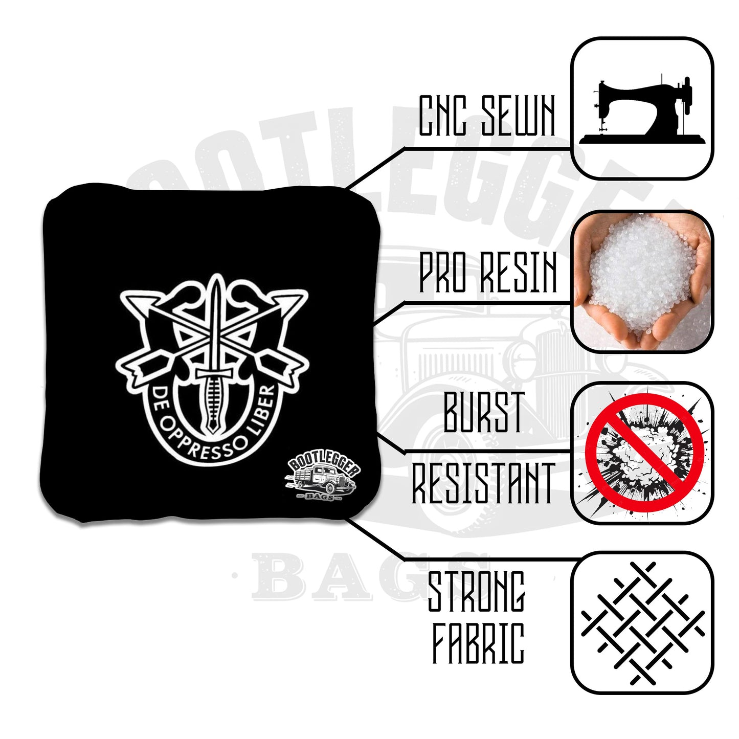 Special Forces Cornhole Bags