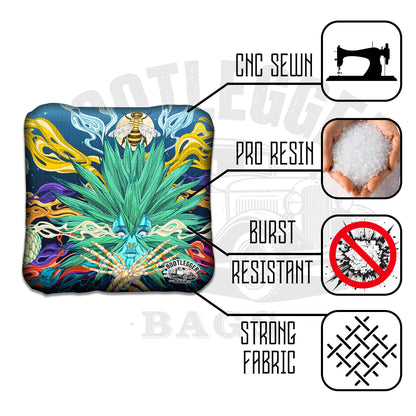 Patron Tequila Fan Art Cornhole Bags