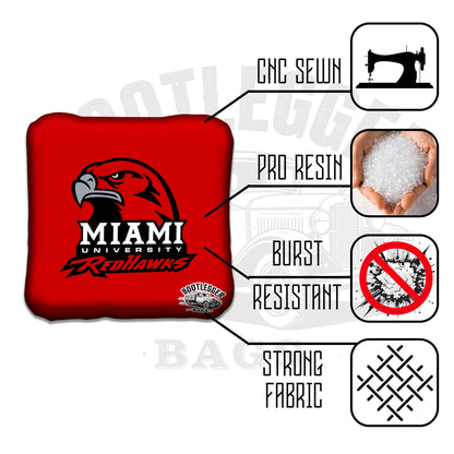 Miami University Cornhole Bags