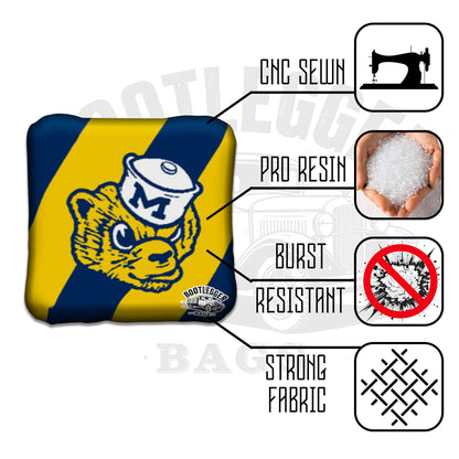UofM Cornhole Bags