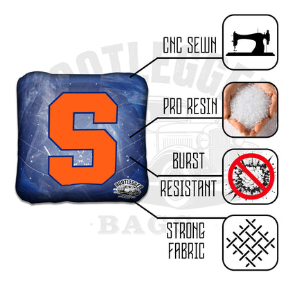 Syracuse Orange Cornhole Bags