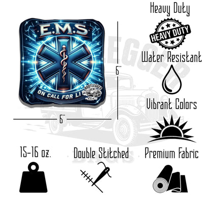 E.M.S. Star of Life Cornhole Bags