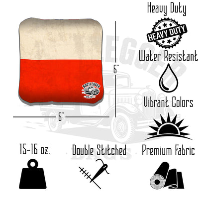 Polish Flag Cornhole Bags