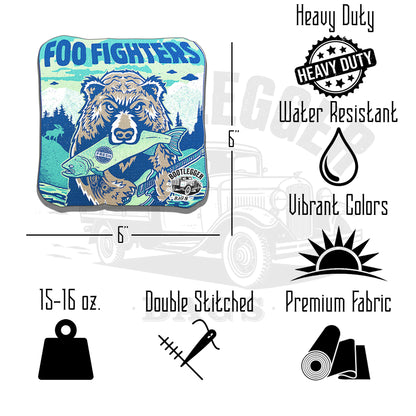 Foo Fighters Fan Art Cornhole Bags