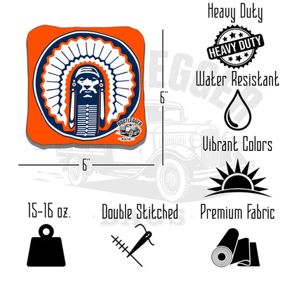 Illinois Fighting Illini Cornhole Bags