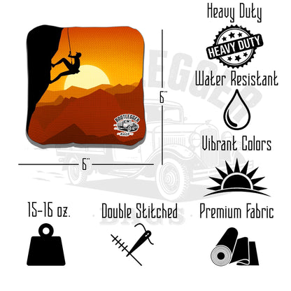 Rock Climbing Cornhole Bags