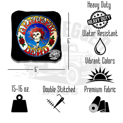 Grateful Dead Fan Art Cornhole Bags