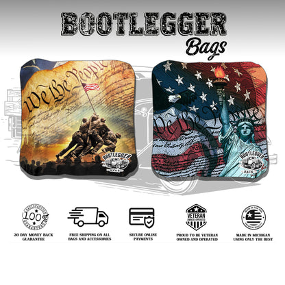 We the People Patriotic Cornhole Bags
