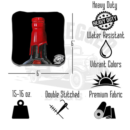 Makers Mark Fan Art Cornhole Bags