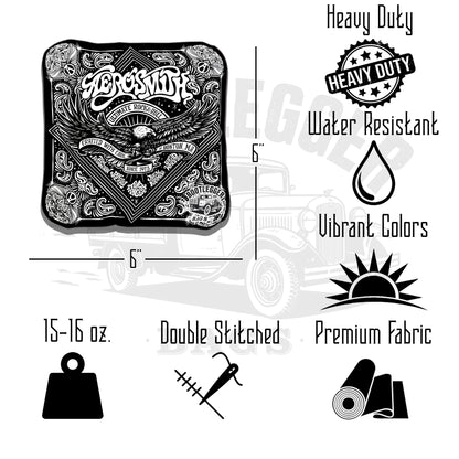 Steven Tyler Aerosmith Fan Art Cornhole Bags