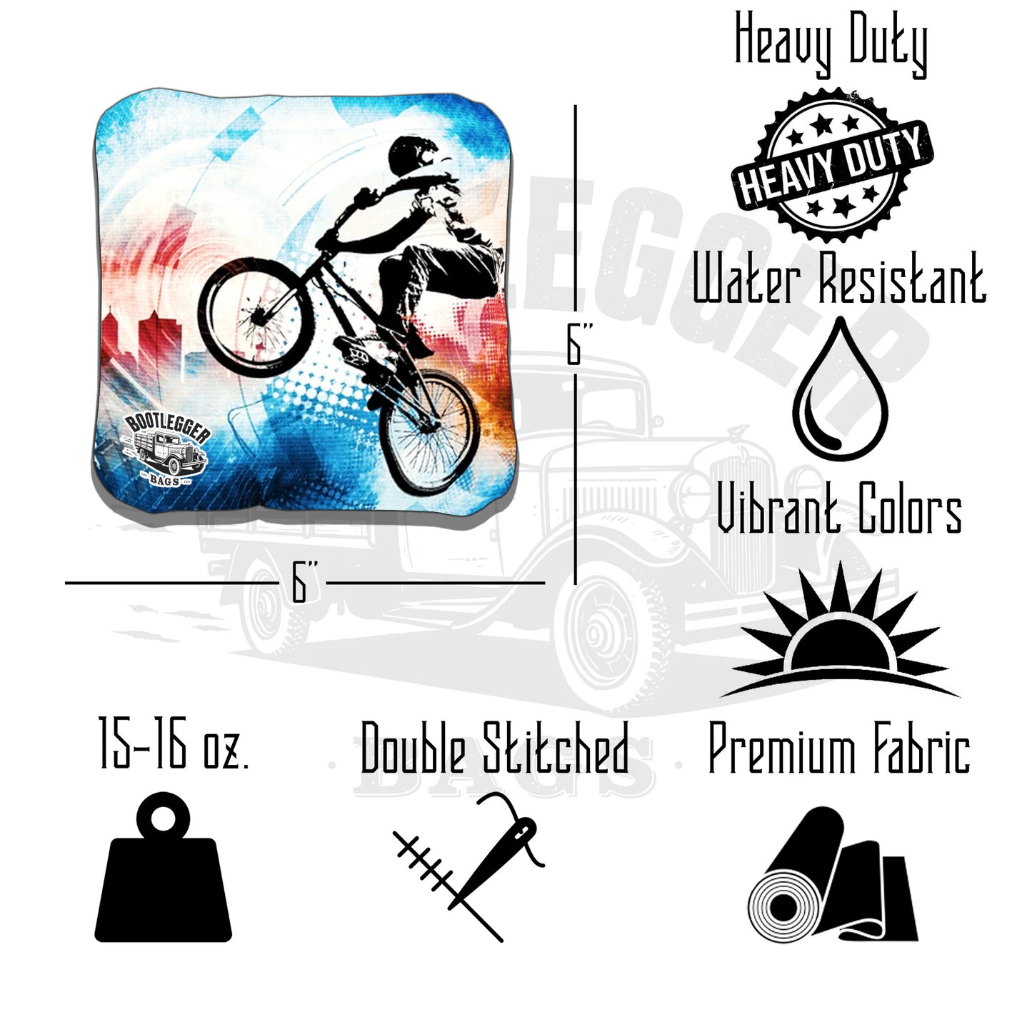 BMX Freestyle Cornhole Bags