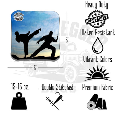 Martial Arts Cornhole Bags