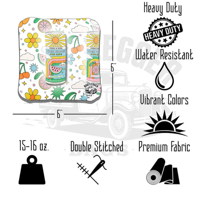 High Noon Fan Art Cornhole Bags