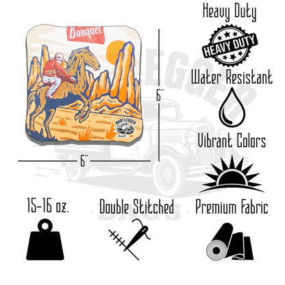 Coors Banquet Fan Art Cornhole Bags