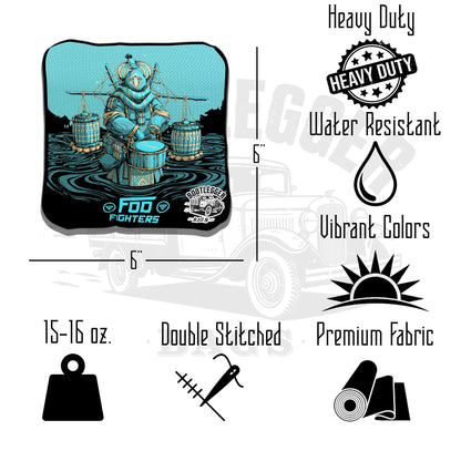 Foo Fighters Fan Art Cornhole Bags