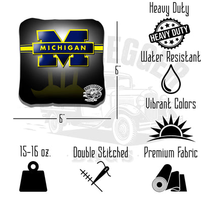 University of Michigan Cornhole Bags