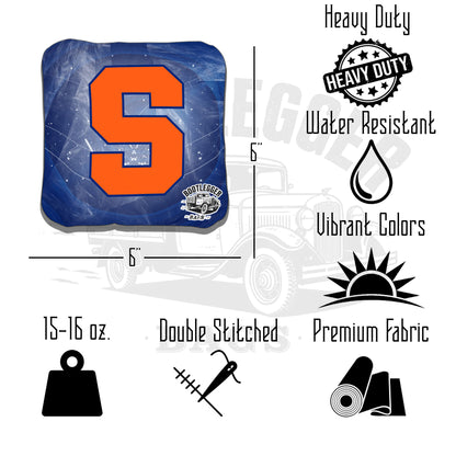 Syracuse Orange Cornhole Bags