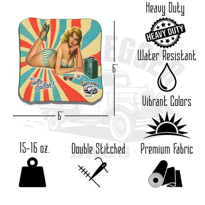 Pin-Up Girls Retro Cornhole Bags