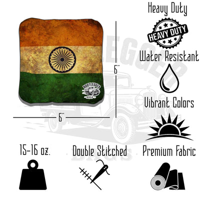 Indian Flag Cornhole Bags