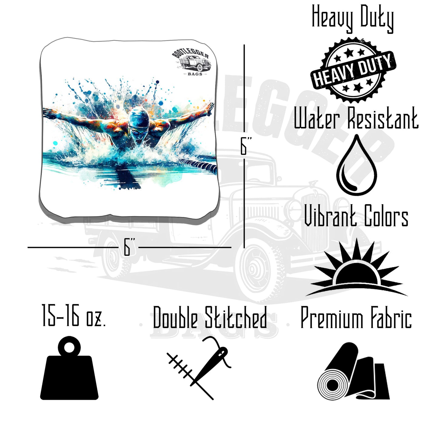 Swimming Cornhole Bags