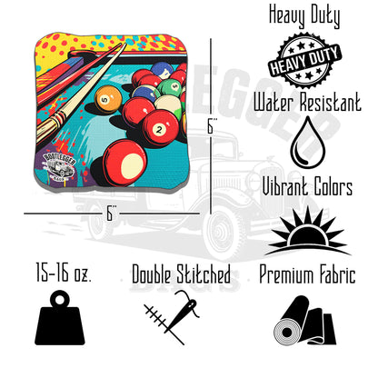 Billards Cornhole Bags