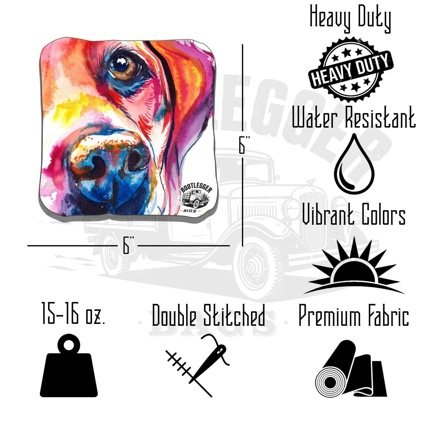 Labrador Cornhole Bags