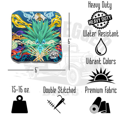 Patron Tequila Fan Art Cornhole Bags