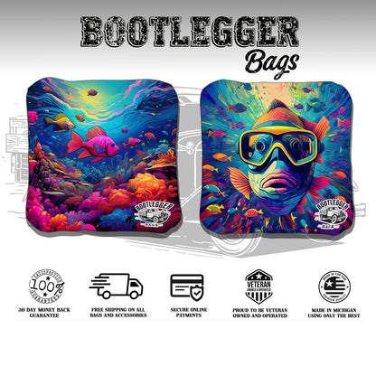 Snorkeling in Paradise Cornhole Bags