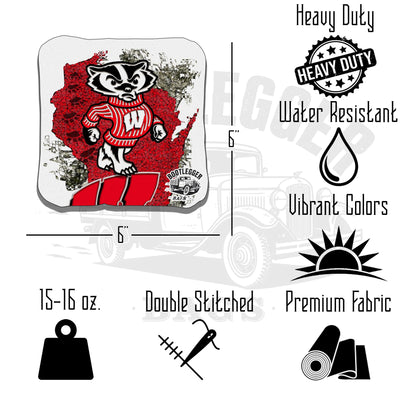 Wisconsin Badgers Cornhole Bags