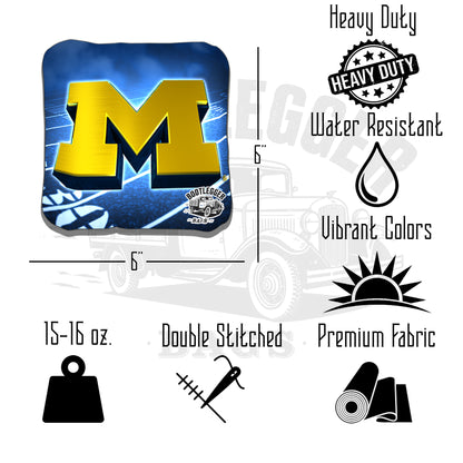 University of Michigan Cornhole Bags
