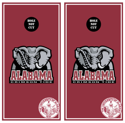 Alabama Crimson Tide Logo/Seal Vinyl Wraps