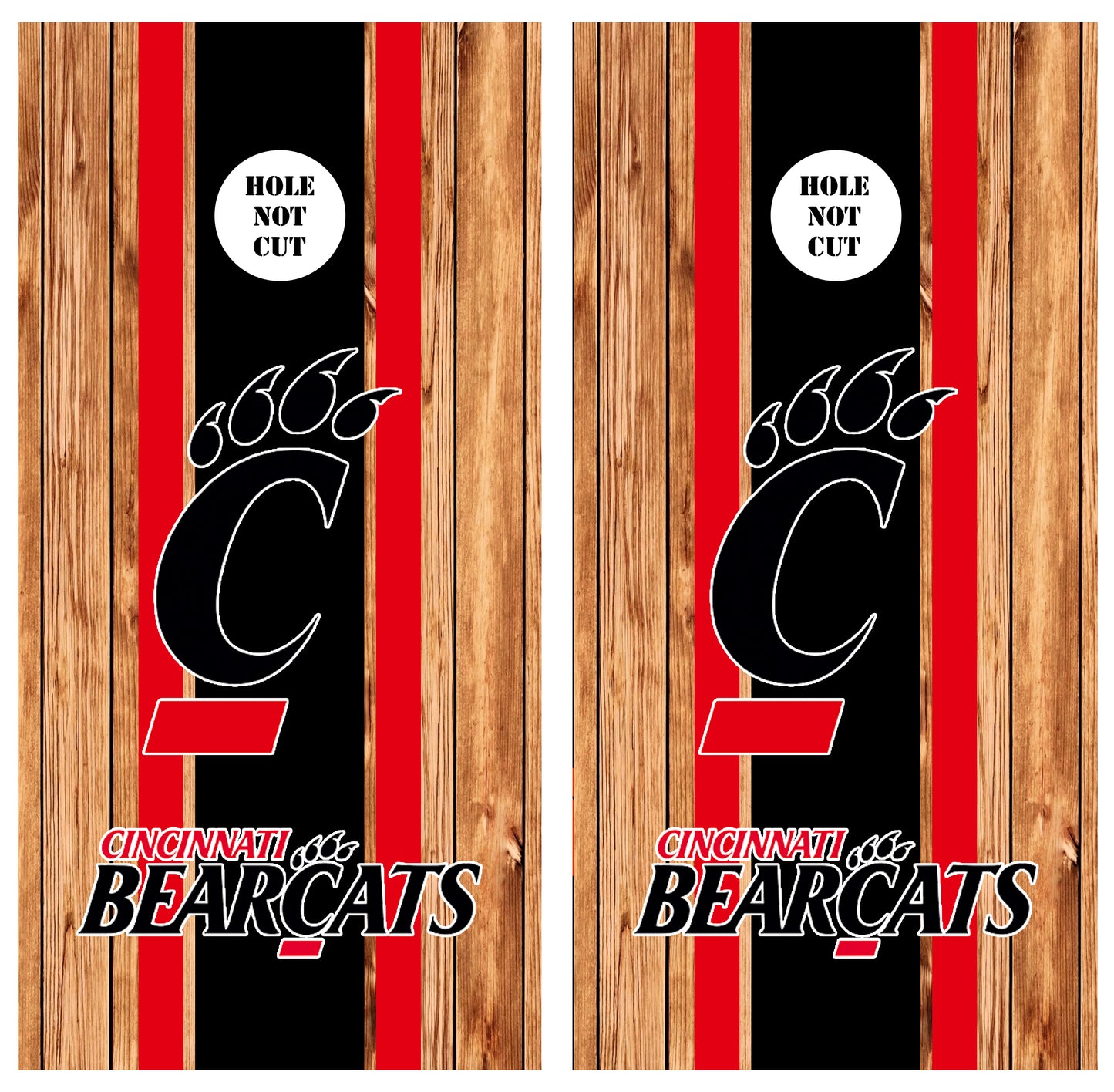 Cincinnati Bearcats Printed Vinyl Wraps/Skins