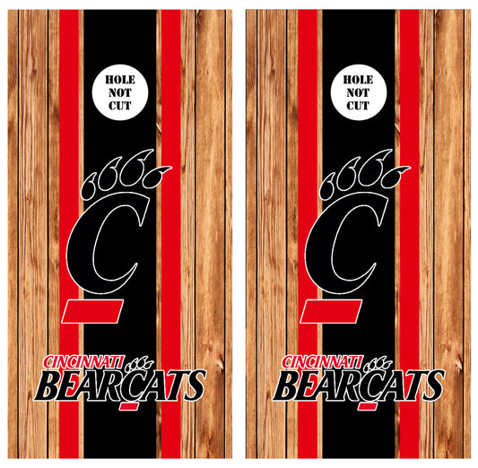Cincinnati Bearcats Printed Vinyl Wraps/Skins
